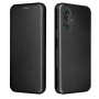 Чехол-книжка Carbon Fiber Texture для Xiaomi Poco F3 GT / Redmi K40 Gaming