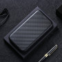 Чехол-книжка Carbon Fiber Texture для Xiaomi Poco F3 GT / Redmi K40 Gaming