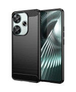  Чехол - накладка Polished Carbon для Xiaomi Poco F6 5G / Redmi Turbo 3 5G