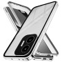 Магнітний чохол Metal Glass 360 для Xiaomi Poco F7 із захистом екрану та камери