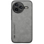 Шкіряний чохол - накладка X&E для Xiaomi Poco F7 Pro / Redmi K80 з металевою вставкою