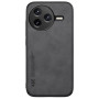 Шкіряний чохол - накладка X&E для Xiaomi Poco F7 Pro / Redmi K80 з металевою вставкою