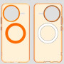 Чехол - накладка Color MagRing для Xiaomi Poco F7 Pro / Redmi K80 оранжевый