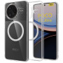 Чохол - накладка Omeve Glass Ring для Xiaomi Poco F7 Pro / Redmi K80 прозорий