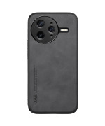 Шкіряний чохол - накладка X&E для Xiaomi Poco F7 Ultra / Redmi K80 Pro з металевою вставкою