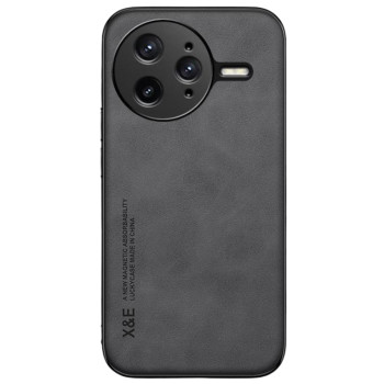 Кожаный чехол - накладка X&E для Xiaomi Poco F7 Ultra / Redmi K80 Pro с металлической вставкой