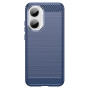  Чехол Polished Carbon для Xiaomi Poco F7 синий