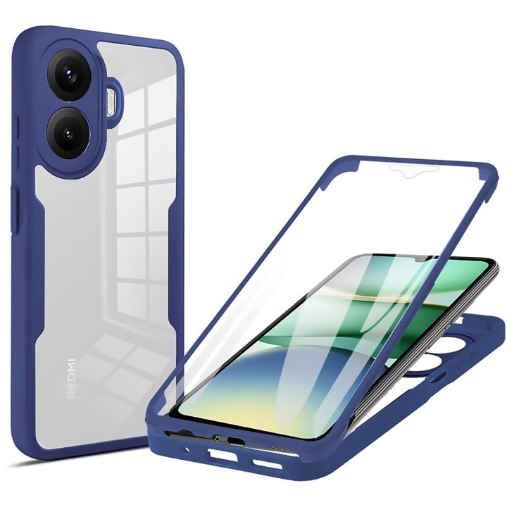Чохол Double Shield 360 для Xiaomi Poco F7 із захистом зі всіх сторін