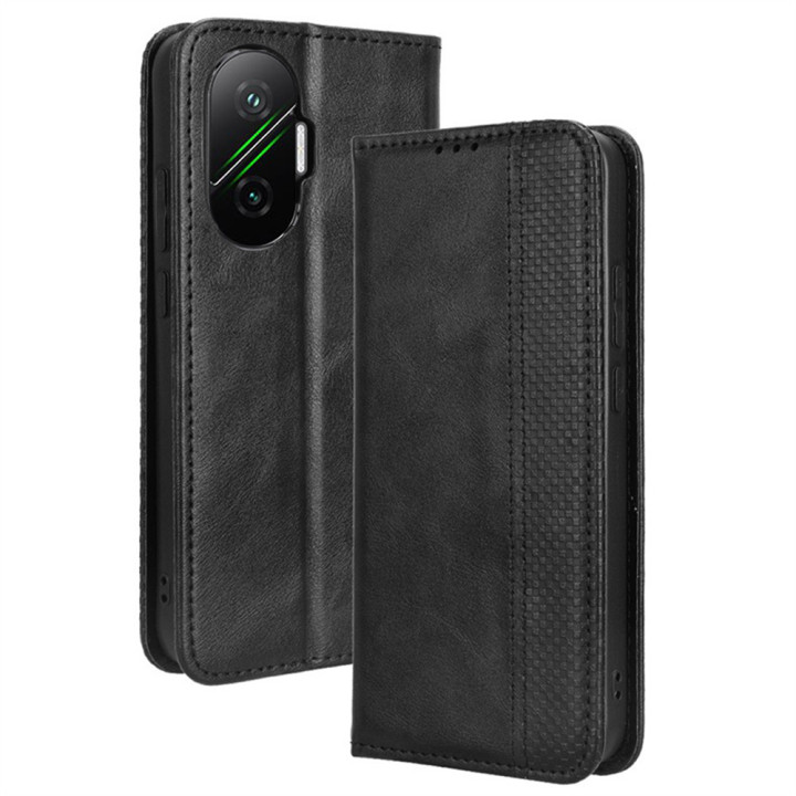 Чохол - книжка Epik iFace Retro Leather для Xiaomi Poco F7 з магнітним кріпленням