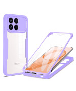 Чехол Double Shield 360 для Xiaomi Poco F8 Pro / Redmi K90 5G с защитой со всех сторон