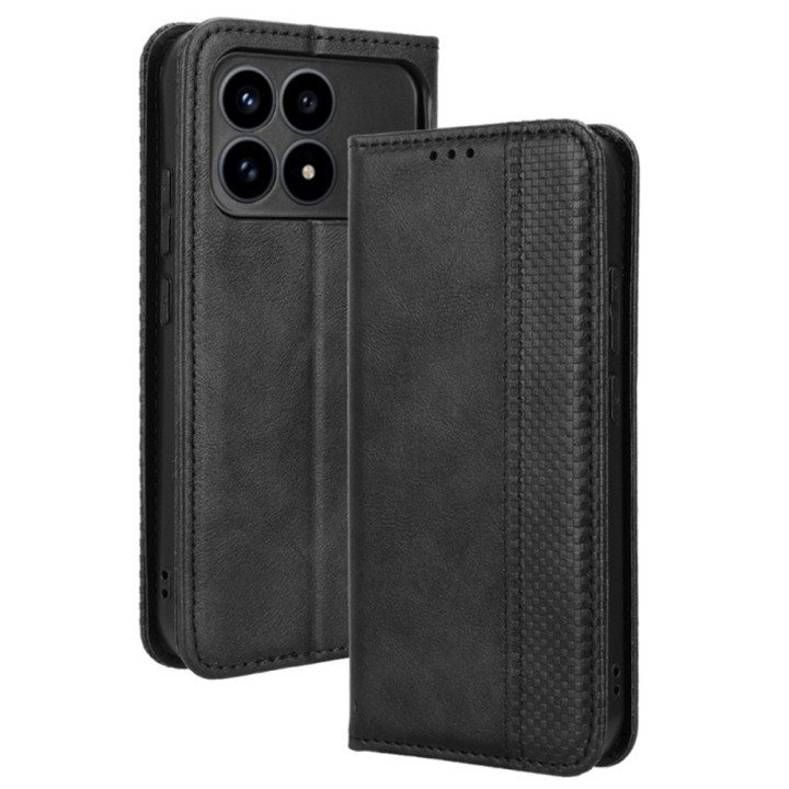 Чехол - книжка Epik iFace Retro Leather для Xiaomi Poco F8 Pro / Redmi K90 с магнитным креплением