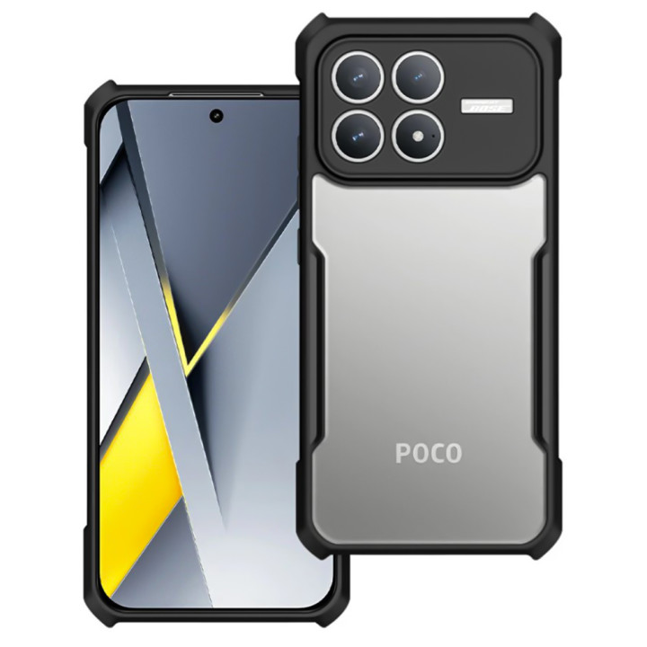 Протиударний чохол XUNDD для Xiaomi Poco F8 Pro 5G / Redmi K90 5G​​​​ із захистом на камеру, Black