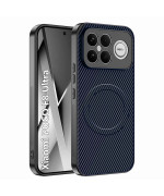 Чехол Carbon Shield with Ring для Xiaomi Poco F8 Ultra / Redmi K90 Pro Max с поддержкой беспроводной зарядки