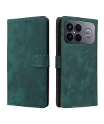 Чехол - книжка Velvet Leather Case для Xiaomi Poco F8 Ultra / Redmi K90 Pro Max с магнитным креплением