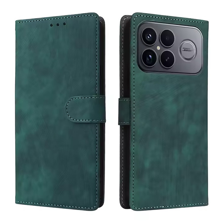 Чехол - книжка Velvet Leather Case для Xiaomi Poco F8 Ultra / Redmi K90 Pro Max с магнитным креплением