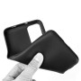 Матовий чохол-накладка Silicone Matted для Xiaomi Poco M3 Pro / Redmi Note 10 5G, Black