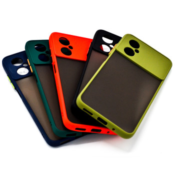 Чохол-накладка TPU Color Matte Case для Xiaomi Poco M4 5G