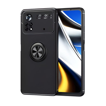 Чохол Auto Focus 360 Rotating Ring для Xiaomi Poco M4 Pro 4G