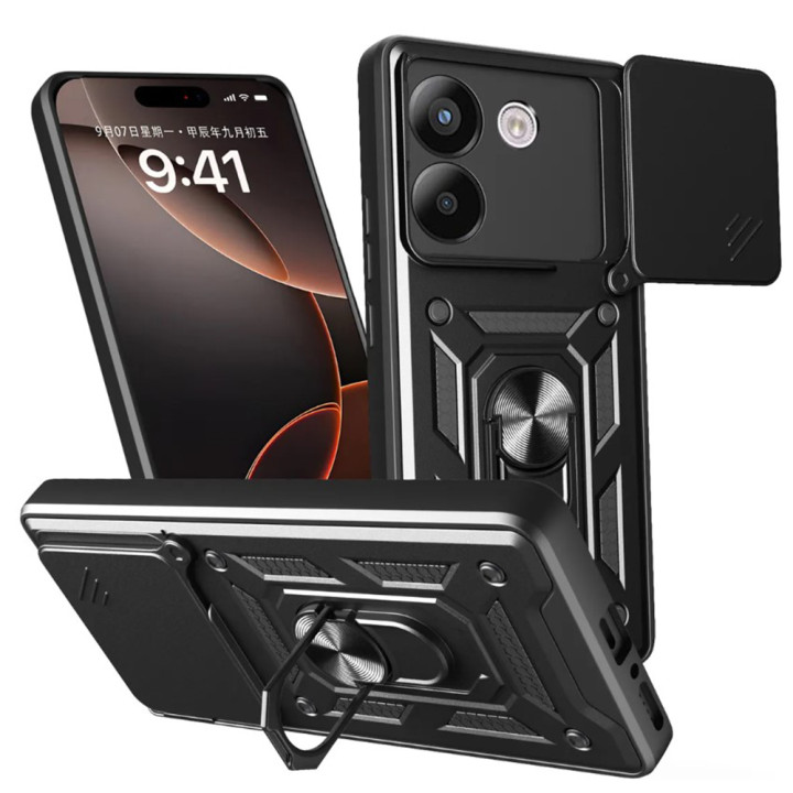 Чохол - накладка Ricco Camera Sliding для Xiaomi Poco M7 Pro 5G