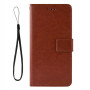 Чехол - книжка Leather Case для Xiaomi Poco M7 Pro 5G / Xiaomi Redmi Note 14 5G с магнитной застежкой