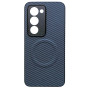 Чохол Carbon Shield with Ring для Xiaomi Poco M8s з підтримкою бездротової зарядки