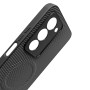 Чохол Carbon Shield with Ring для Xiaomi Poco M8s з підтримкою бездротової зарядки