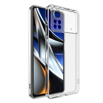 Прозорий силіконовий чохол-накладка Oucase для Xiaomi Poco X4 Pro