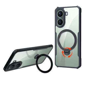 Протиударний чохол XUNDD Ring для Xiaomi Poco X7 Pro /  Redmi Turbo 4, Black