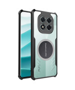 Чохол - накладка Acryl Cooling Armor для Xiaomi Poco X7 / Redmi Note 14 Pro 5G з металевою пластиною, Black