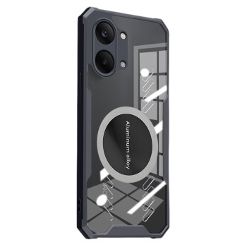 Чохол Acryl Cooling Armor для Xiaomi Poco X8 Pro Max з металевою пластиною, Black