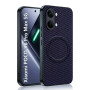 Чехол Carbon Shield with Ring для Xiaomi Poco X8 Pro Max с поддержкой беспроводной зарядки
