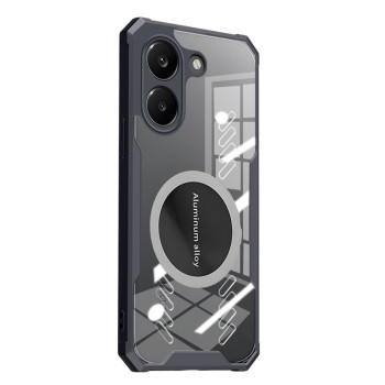 Чохол Acryl Cooling Armor для Xiaomi Poco X8 Pro з металевою пластиною, Black