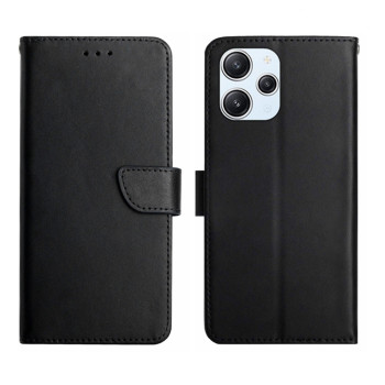 Чохол книжка Leather Case для Xiaomi Redmi 12 з магнітною защіпкою