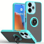 Чехол - накладка TPU Color Matte Ring для Xiaomi Redmi 13 4G / Redmi 13 5G / Poco M6 4G чёрный