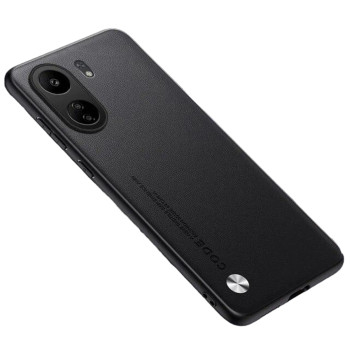 Кожаный чехол - накладка CODE Tactile Experience для Xiaomi Redmi 13C / Poco C65