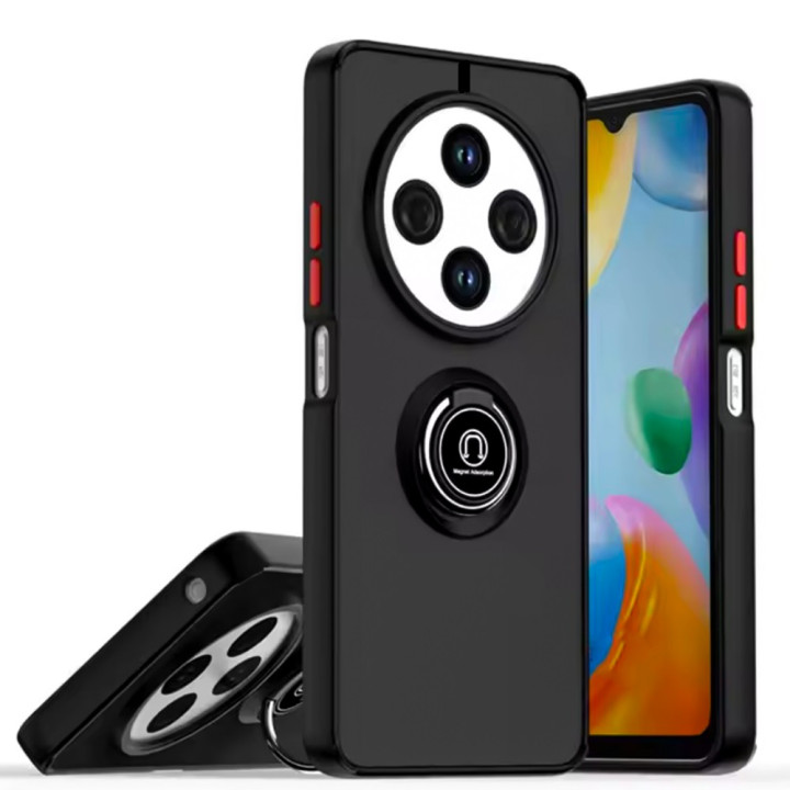 Чохол - накладка TPU Color Matte Ring для Xiaomi Redmi 14C / Poco C75