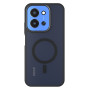 Матовый чехол - накладка Magsafe TPU+PC для Xiaomi Poco M7 Pro 5G черный
