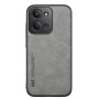 Кожаный чехол X&E для Xiaomi Redmi 15C 5G с металлической вставкой зеленый