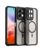 Чехол Magsafe TPU+PC для Xiaomi Redmi 17 4G / 5G, Black