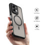 Чехол Magsafe TPU+PC для Xiaomi Redmi 17 4G / 5G, Black