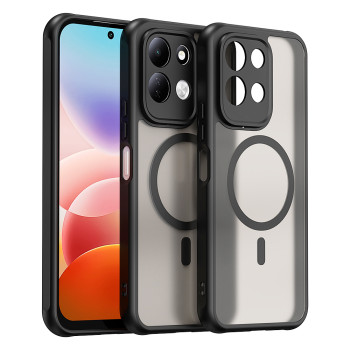 Чехол Magsafe TPU+PC для Xiaomi Redmi 17 4G / 5G, Black