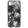 Чохол Glass Case Don't touch my phone для Xiaomi Redmi 7a