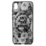 Чохол Glass Case Don't touch my phone для Xiaomi Redmi 7a