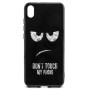 Чохол Glass Case Don't touch my phone для Xiaomi Redmi 7a