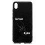 Чохол Glass Case Don't touch my phone для Xiaomi Redmi 7a