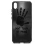 Чохол Glass Case Don't touch my phone для Xiaomi Redmi 7a