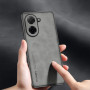 Кожаный чехол Fanoya для Xiaomi Redmi A5 серый