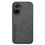 Кожаный чехол X&E для Xiaomi Redmi A5 с металлической вставкой синий