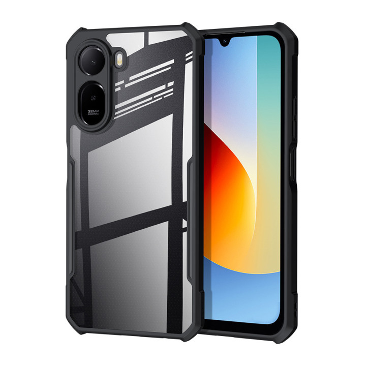 Чохол протиударний XUNDD для Xiaomi Redmi A7 Pro 4G / Poco C85X 5G​​ із захистом на камеру, Black