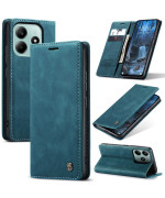Чехол - книга CaseMe для Xiaomi Redmi Note 14 4G с внутренними карманами